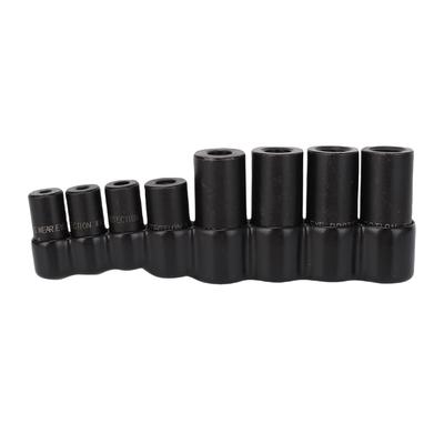 70500 Tap Socket Set with Storage Rack 1 4 3 8 Inch Drive Tap Socket Adapter Fits MCTI Standard