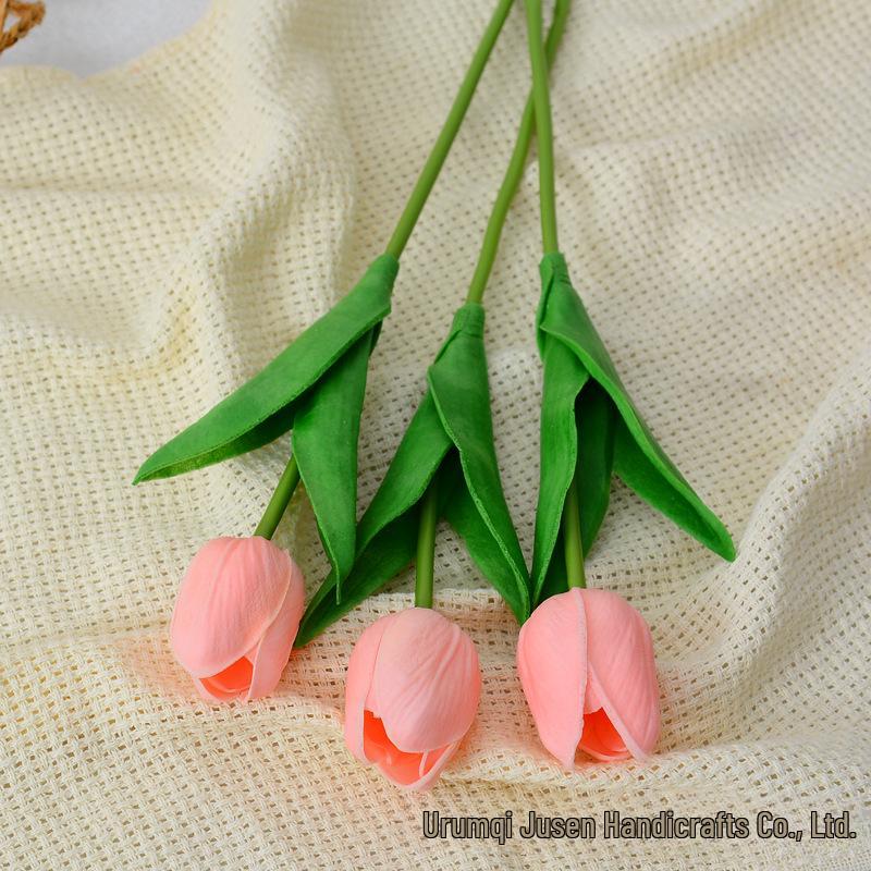 Tulip Artificial Flowers for Home Decor and Wedding Bouquets