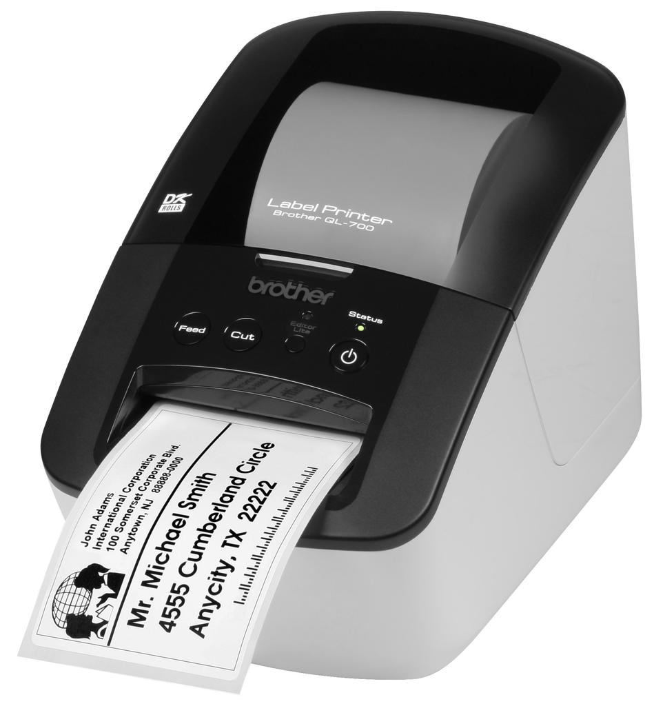 BROTHER PC Address Label Printer Product QL-700 [Product]