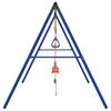 Swing Set with Swing Seats Trapeze Bar and Rope Ladder