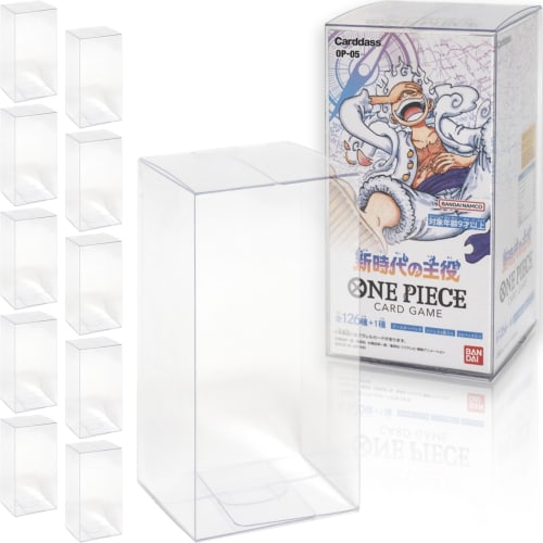 EYESRAIL Boxx Guardian Hard Loader UV Protection Collection Storage Case for One Piece Card Game Box (10 Pieces, One Piece Box [OP-05] Hard Type)