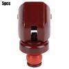 5pcs Wine Champagne Bottle Stopper Wine Preserver Cork Sealing Plug Red