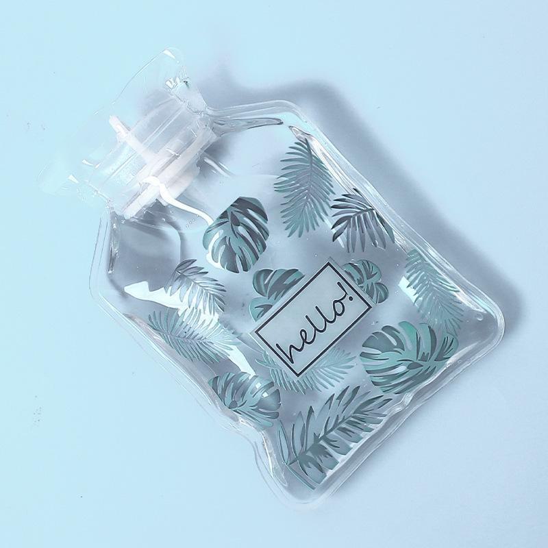 Dessin Animé Hiver Transparent Bouillotte - Chauffe-Mains Portable et Sac Anti-Froid pour Étudiants