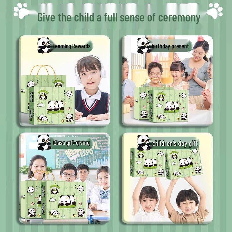 Panda Stationery Set: Creative Birthday Gift for Primary School Boys