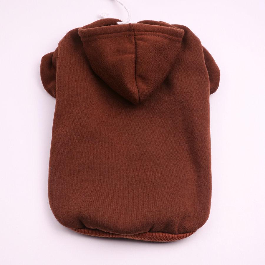 

Cozy Puppy Hoodie for Pomeranian, Bichon, and Teddy Dogs - Two-Legged Fleece Sweatshirt Extra Small