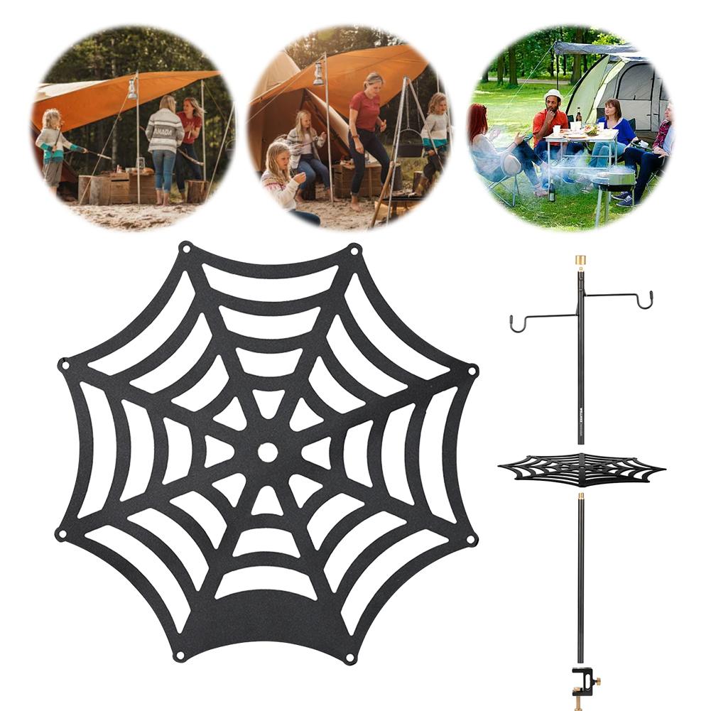 Outdoor Lamp Support Holder Aluminum Alloy Camping Lantern Stand Lamp Pole Bracket Board for Outdoor Hiking Fishing