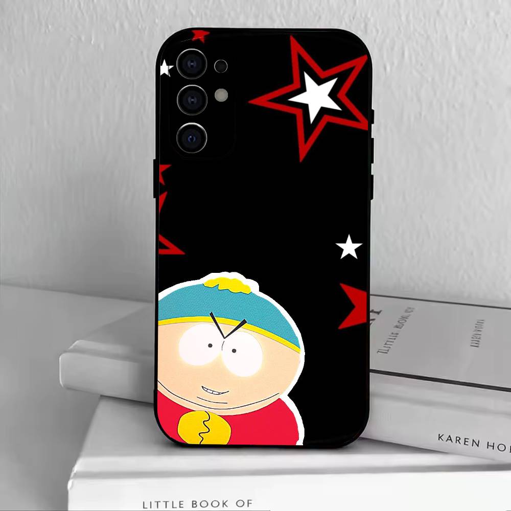 C-Cartoon S-Souths P-Park Handyhülle Für Samsung S25,S24,S21,S22,S23,S30,Ultra,S20,Plus,Fe,Lite,Note,10,Schwarze Hülle