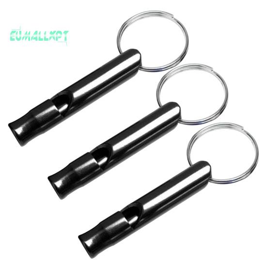 

3 шт., аварийные свистки, супер громкий пронзительный звук с брелоком, сигнализация с анодной обработкой, портативные свистки для выживания на открытом воздухе, брелоки для пеших прогулок чёрный