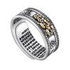 Pixiu  Ring Feng Shui  Wealth Buddhist Jewelry  Ring Diamond Pestle Six Character Mantra Heart Sutra Opening Ring