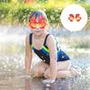 Anti Fog Swimming Goggles UV Silica Gel Kids Swim Glasses Cartoon Dinosaur Adjustable Straps Clear Vision Water