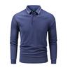 Classic Business and Leisure Polo Shirt Men's Long Sleeve