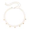 2Pcs Waist Chains Double Layer Butterflies Women Bohemian Tassels Body Chains for Party