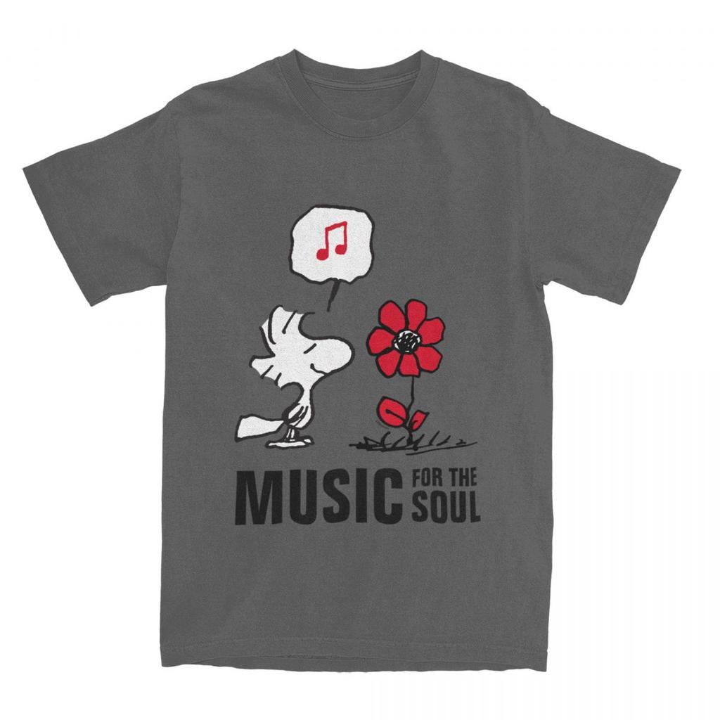 Woodstock Smelling The Flowers T Shirts Merch Men Women's 100% Cotton Vintage T-shirt Short Sleeve Clothing Adult