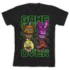 New Horror Game FNAF At Freddys Peripherals Print TShirt Men Women Cotton Crewneck Summer New Tee Oversize Harajuku Fashion Top