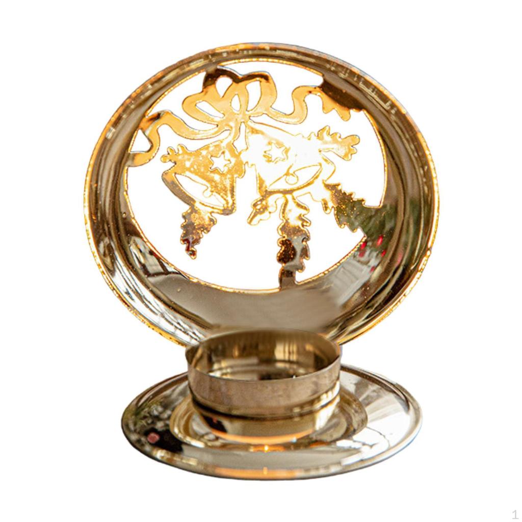 Kerzenhalter für Teelicht Projektion Kandelaber Esszimmer Weihnachts-Mittelstück