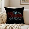 Classic American Beer Art CCoors Cushion Cover Linen Pillowcase Soft  for Sofa Bed Home Room Decor