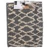 Les Trésors De Lily [R2499] - 'Boho' Black Beige Cotton Rug - 90x60 Cm