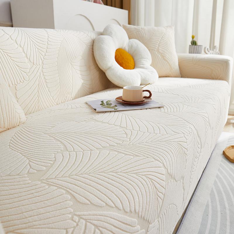 Жаккардовый Велюровый Чехол на Диван Все Включено Универсальный Чехол Гостиная Продвинутый Всесезонный Универсальный Противокошачий Царапины Высокоэластичный Чехол на Диван 90-140cm