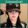 Cute Cat Black Ear Baseball Cap Unisex Anime Inspired Spring Accessory Fashion