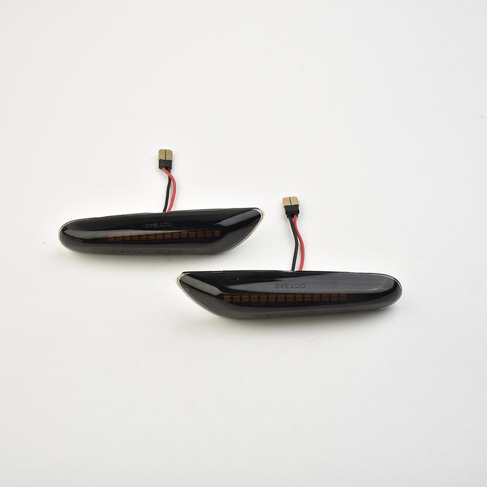 Car Turn Signal Dynamic LED Smoke/ Black Lens 3000K L11.5*W2.5*H2.7cm Light PC+ABS DC 12V High Quality 2024 NEW