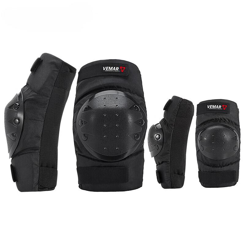 Tang Jun Motorcycle Knee and Elbow Protective Gear Set