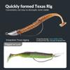 10PCS Metal Jig Head Worm Hook 3.5g 7g 10g 20g Weight Crank Fishhooks Gear Sinker Pesca for Lure Texas Rig Fishing Tackle Kit