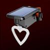 Cycling Safety Light 300 Lumen Solar Charging Bicycles Light With Durability ABS Housing For Most Conditions