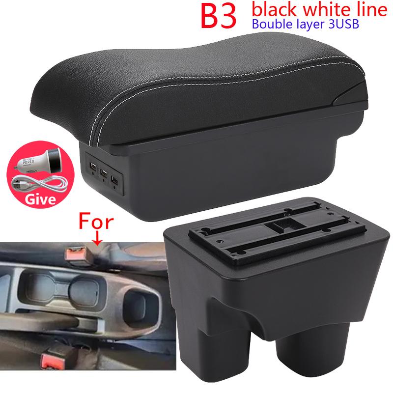 For Chevrolet Onix Armrest Box For Chevrolet Onix Car Armrest 2020-2025 Storage Box Interior Retrofit parts Car Accessories