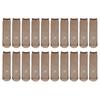 10 Pairs Invisible Anti-Slip Crystal Silk Thin Socks Sheer Ankle Socks Non-marking Dotted Rubber Massage Bottom Short Stockings