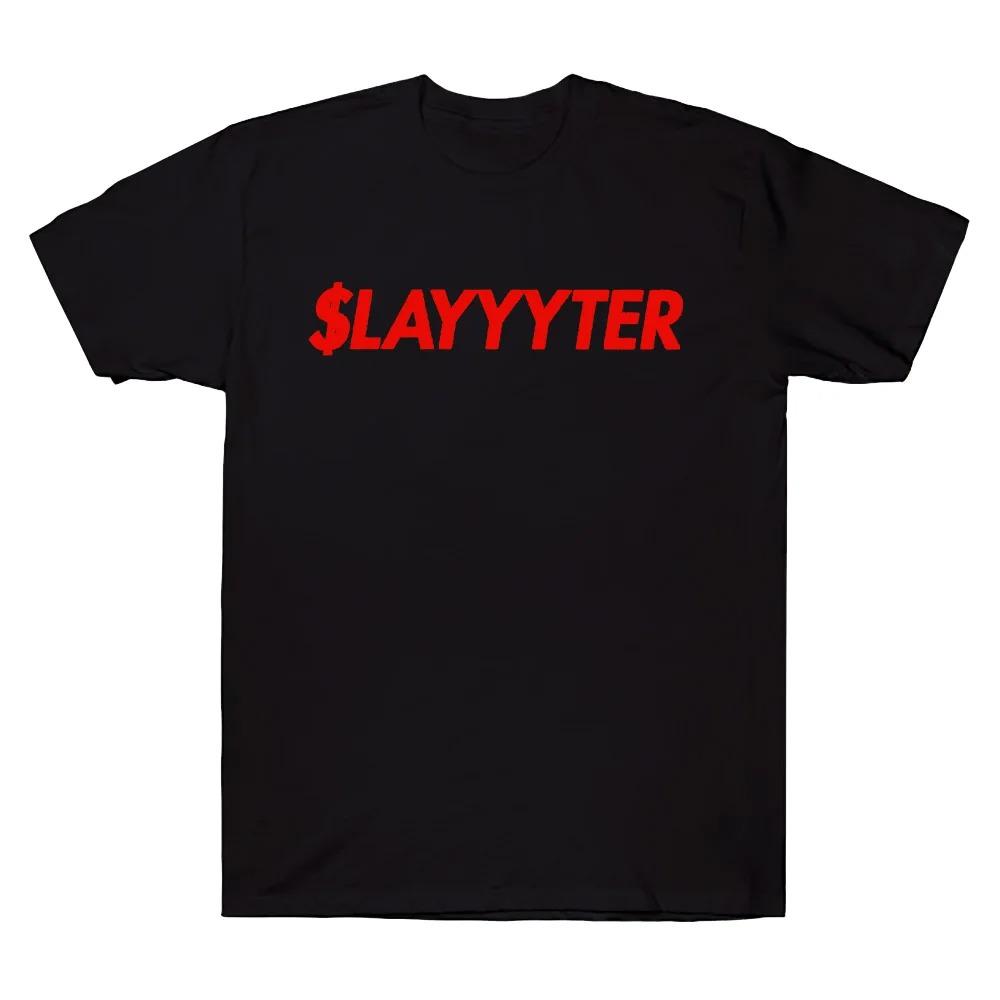 

2026 Slayyyter Worst Girl in America Letter Print T-shirts Men Women Fashion Harajuku T-shirt Casual Cotton Loose T-shirts Casual Tee 4XL
