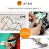 Business Large Capacity Men's Wallet Buckle Multifunctional Change Bag Double Fold Retro Leather Wallet Men