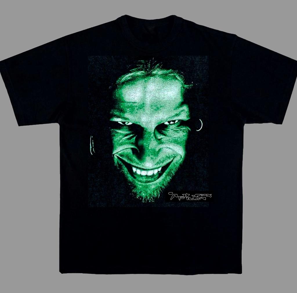 Aphex Twin Windowlicker Muzyka New Wave Sztuka Styl Retro Letnia Codzienna Koszulka Unisex i Damska Luksusowa Marka