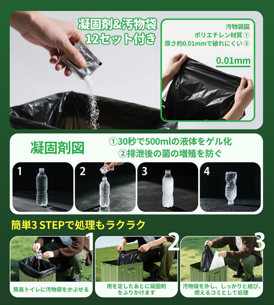 Portable Emergency Portable Emergency Easy to Compact Emergency for Outdoor Water and Nursing Care Toilet, Toilet, Toilet, Toilet, Portable, Assembly,