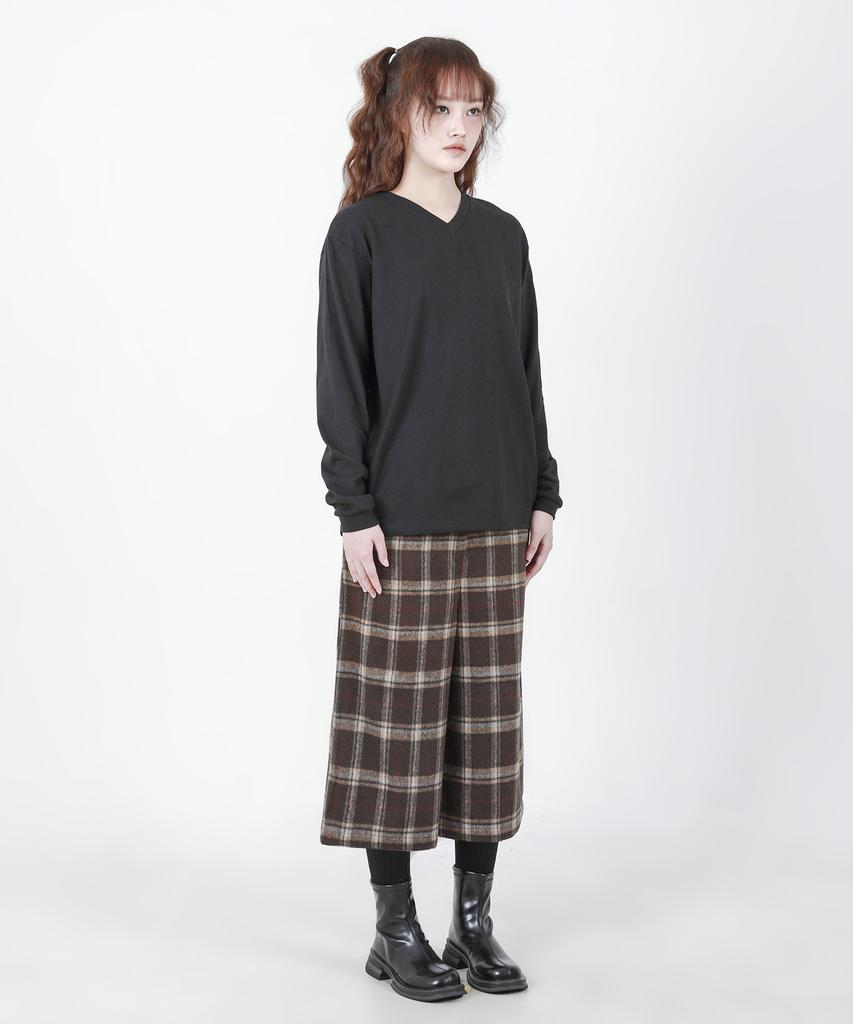 KATHARSIS Belted Bermuda Shorts Brown Check One Size