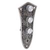 Volume Control Plate Metal Wiring Harness Board with Switch Knob for JB Jazz Bass Guitar