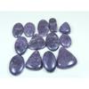 325Cts. Natural Lepidolite Mix Shape Cabochon Loose Gemstone 13 Pcs Lot C-3441