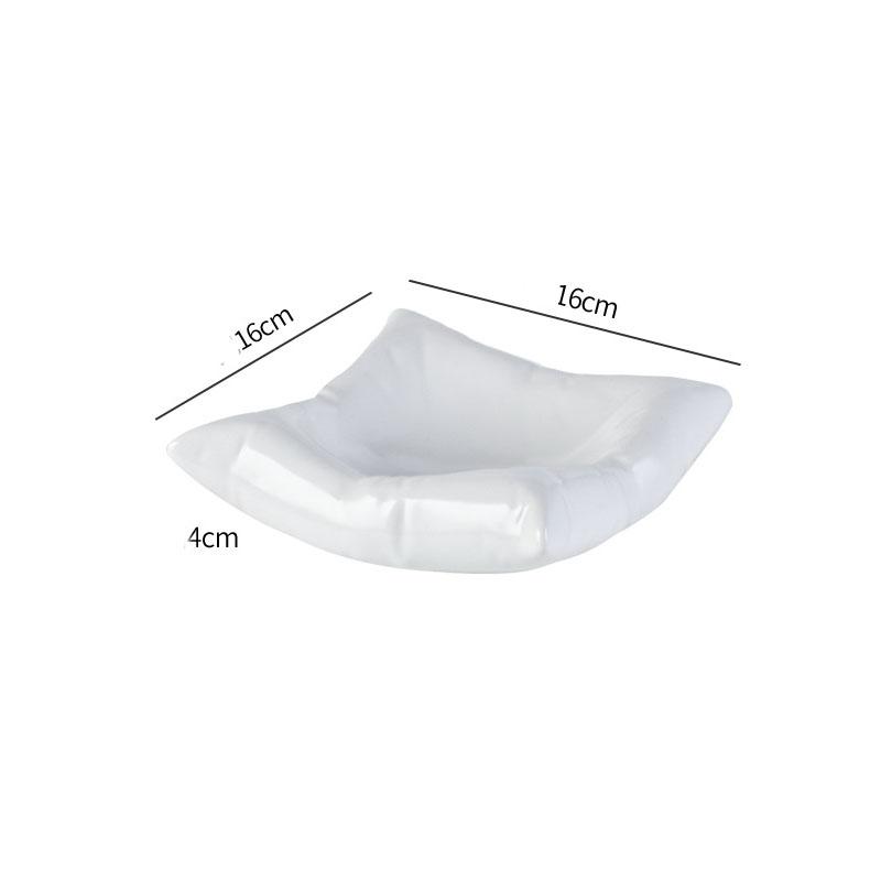 Kreativer Keramik Salatteller Küchengeschirr Speiseteller Pasta Steak Dessertteller Kissenförmige Dessertschale Salatschüssel