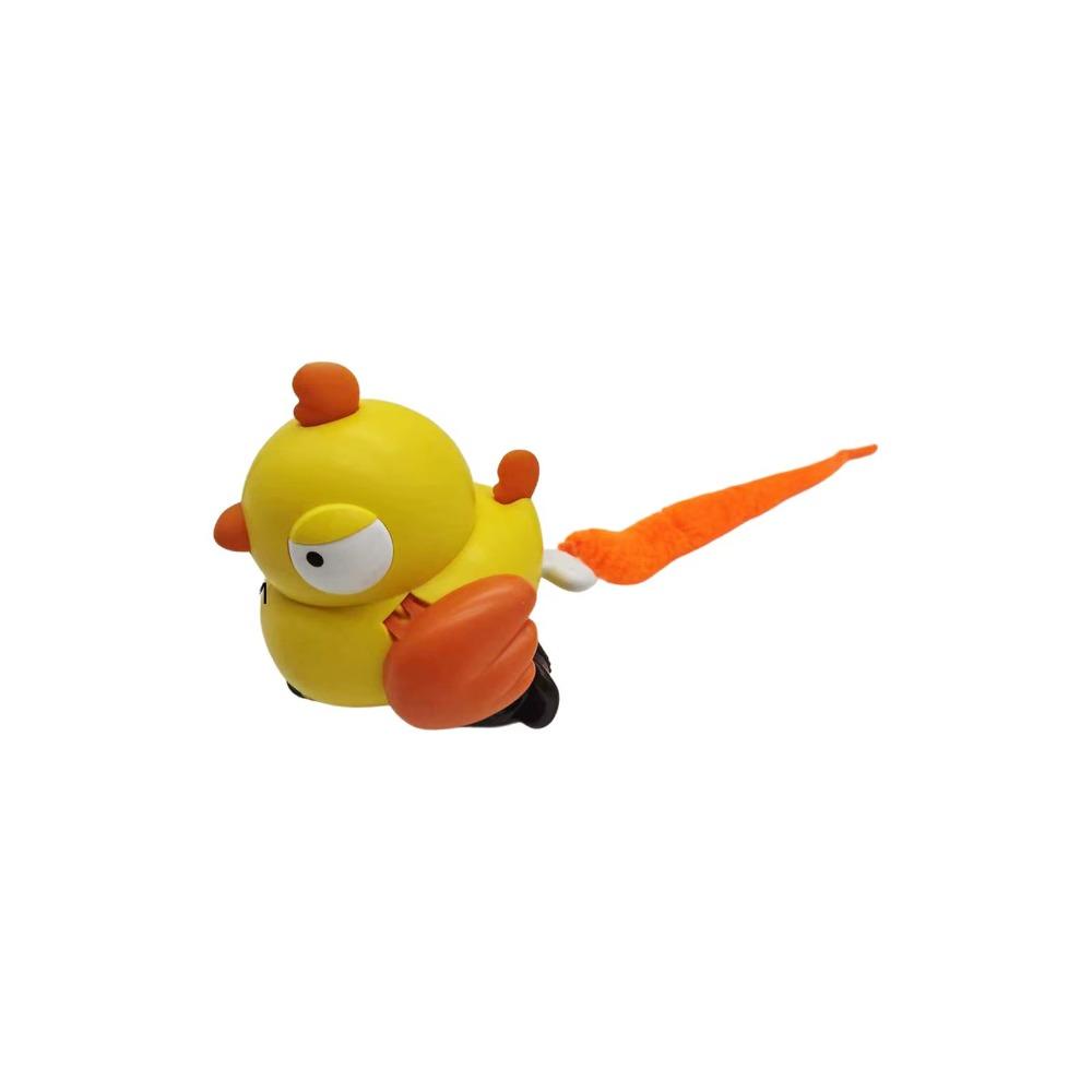 

Wind Up Bird Shape Interactive Cat Toy Plush Tail Cat Exercise Toys Kitchen Apartment