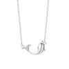 Dolphin Necklace, Female Light Luxury Neck Chain, Niche Design, High-end Sense, Exquisite Clavicle Chain