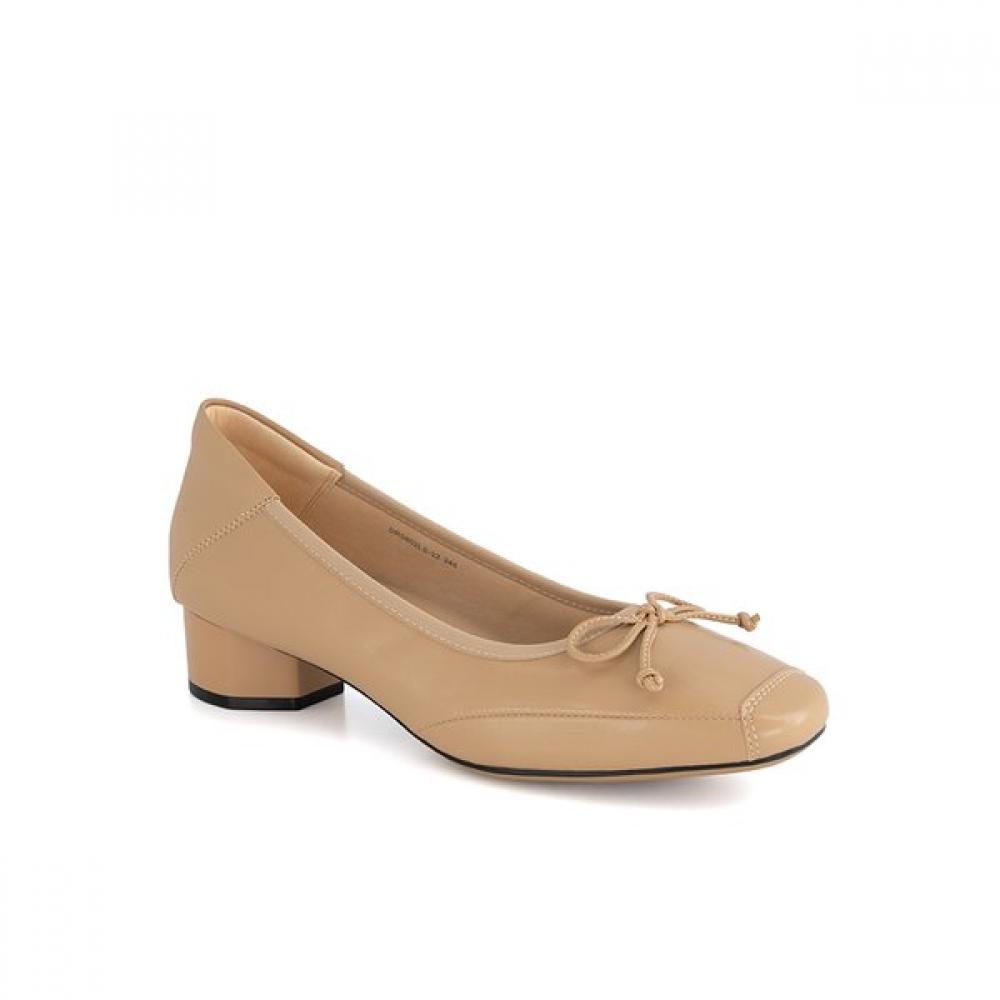DakS Women S Comfort Flat ShoeS 35cm Ribbon Decoration drS602lS32 Beige 225beige LS32 24290₽
