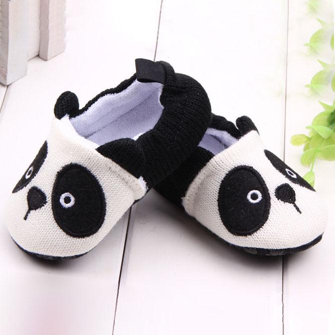 New Cartoon Knitted Cotton Baby ShoesToddlers Adorable Infant Slippers Toddler Baby Boy Girl Knit Crib Shoes