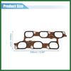 Motoforti Cylinder Engine Intake Manifold Gasket Upper and Lower with Throttle Body Gasket 12691199 12673301 for Chevy Camaro 3.6L 2012-2015
