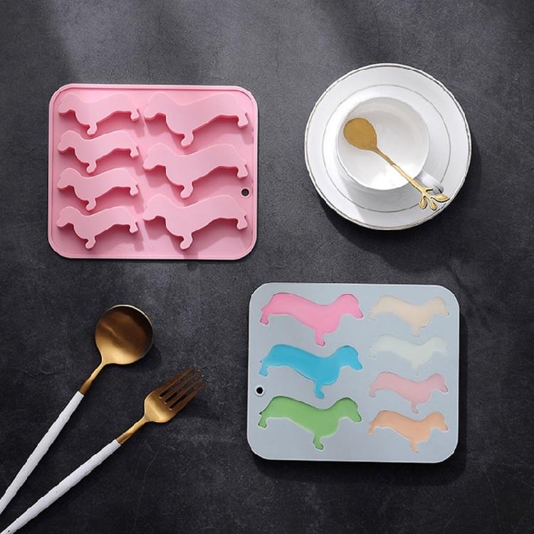 3D Sausage Dogs Resin Mold Fondant Silicone Mold DIY Cake Pastry Baking Mold