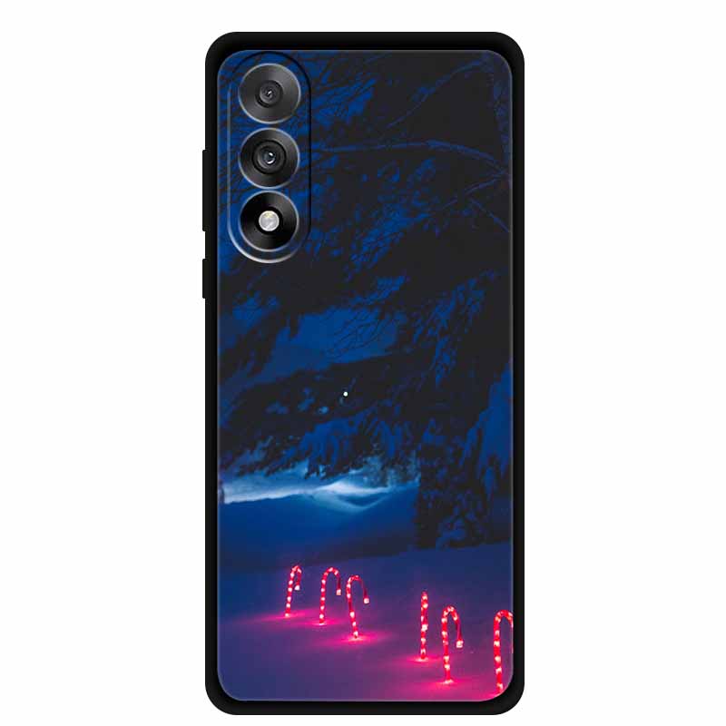 Christmas Phone Cases For OnePlus Nord 5 5G Case Shockproof Silicone Soft Black Cover Christmas Tree for 1+ Nord 5 5G Back Cover