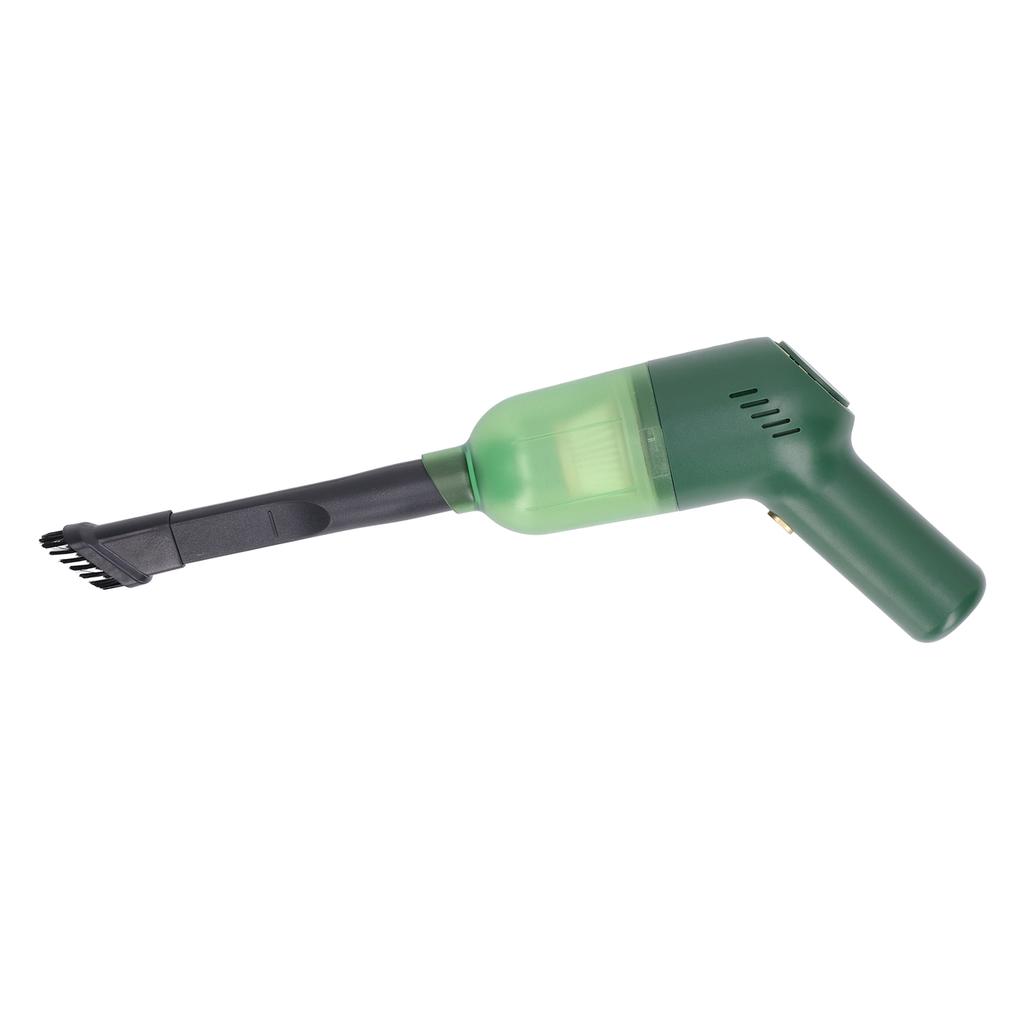 Cordless Vacuum Cleaner Handheld Car Vacuum Cleaner Multipurpose Cleaning for Home Hair Green