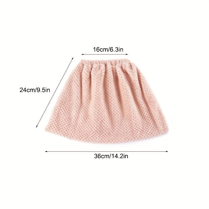 1pc Multi-Function Coral Velvet Broom Cover Cloth with Reusable Microfiber Absorbent Mop - Durable Polyester, Mixed Colors, Versatile Household