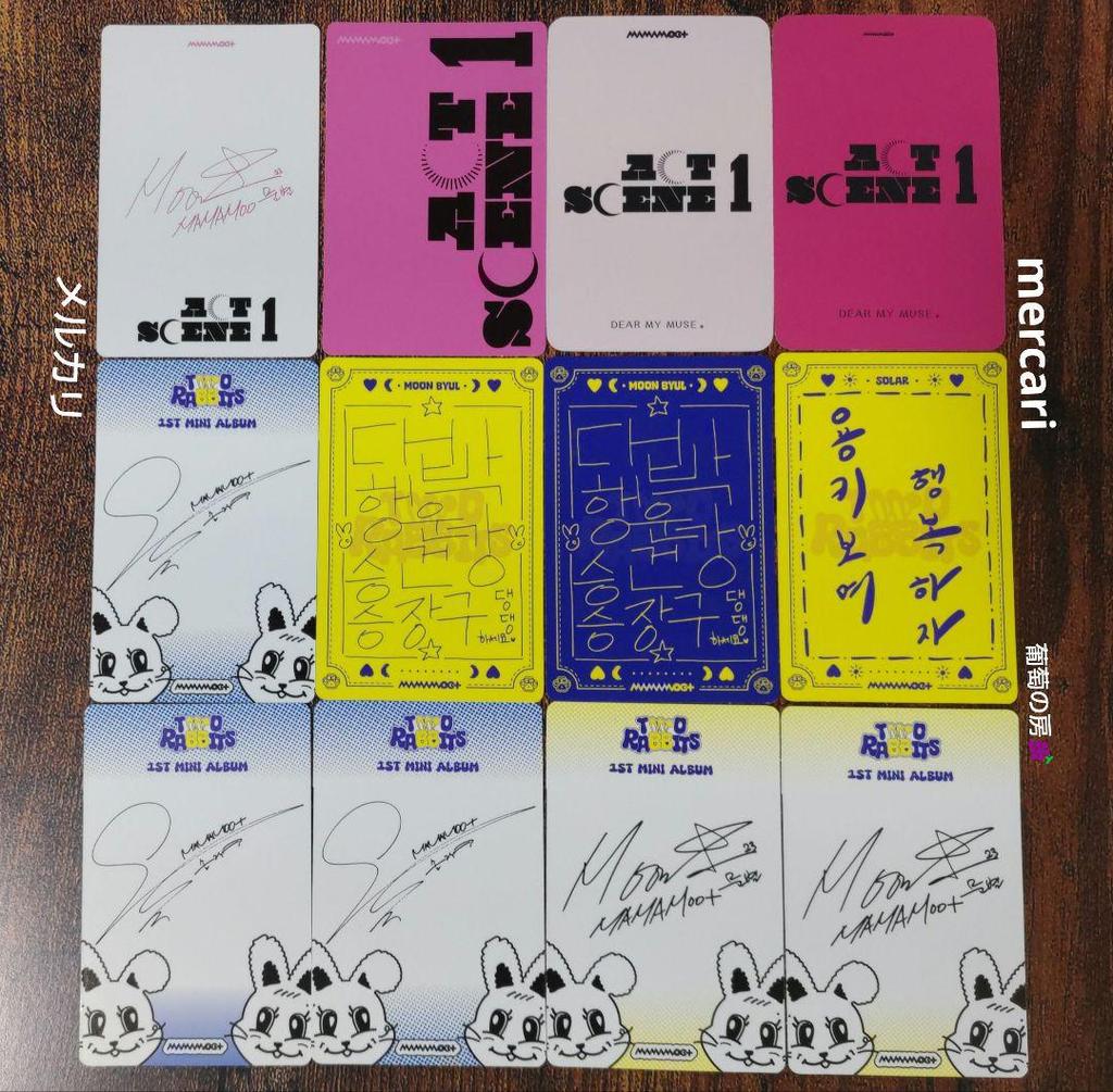 [USED] MAMAMOO+ DEAR MY MUSE Mini Booklet with Bonus Trading Card