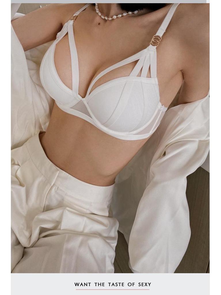 Regulowany Zestaw Biustonosza Push-Up dla Pełniejszego Wyglądu Biustu