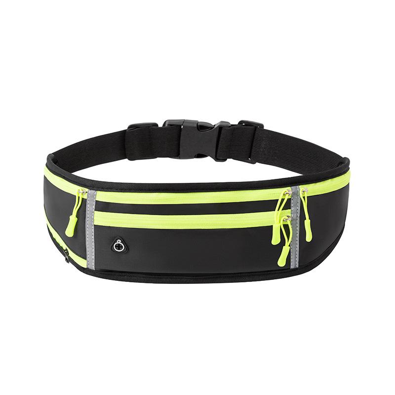 Waterproof Shockproof Fitness Waist Bag for Cycling & Running with Phone Holder & Bottle Space