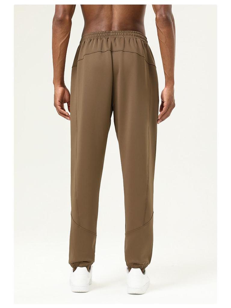 Men's Outdoor Quick-Dry Sports Pants for Hiking, Cycling, and Running - Autumn/Winter, Thick, Loose-Fit